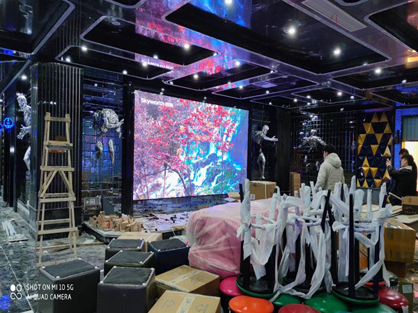 莒县室内P2.5全彩显示屏